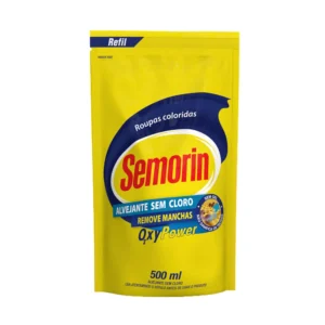 Alvejante Sem Cloro OxyPower Roupas Coloridas Semorin 500ml