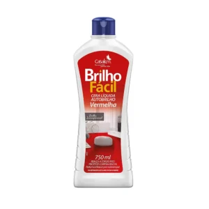 A Cera Líquida Vermelha Brilho Fácil 750ml