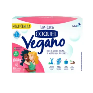 Lava Roupas Coquel Vegano 800G