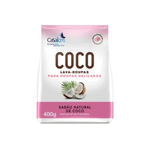 Lava-roupas COCO em pó Roupas Delicadas 400G