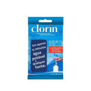Purificador de Água Com 10 Pastilhas Clorin