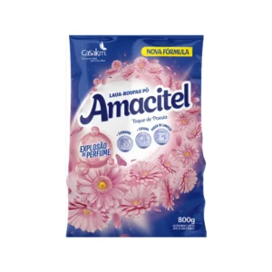 Lava Roupas em Pó Amacitel Toque de Poesia 800G