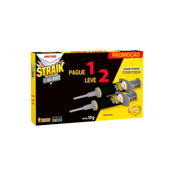 Gel Mata-Baratas Straik 10G Pague 1 Leve 2