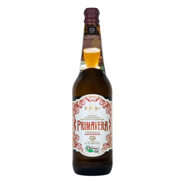 Cachaça Primavera Amburana Weber Haus 600ml
