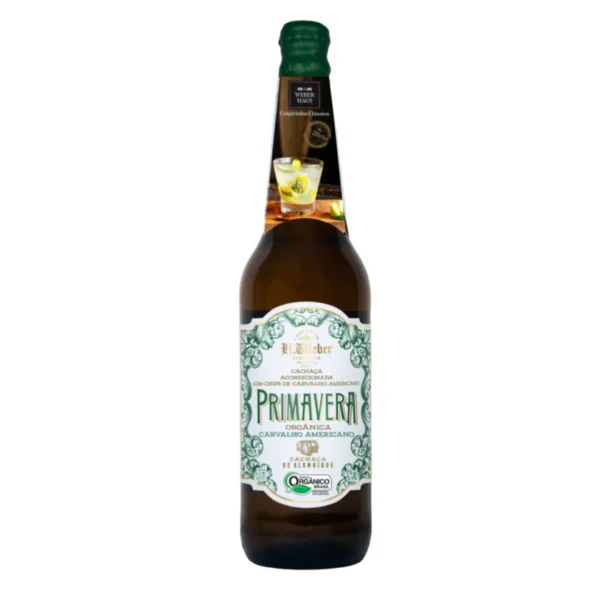 Cachaça Primavera Carvalho Americano Weber Haus 600ml