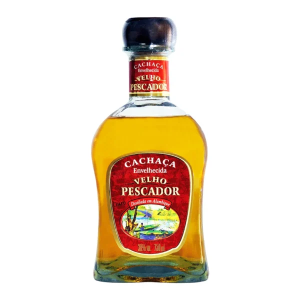Cachaça Velho Pescador Ouro Weber Haus 750ml