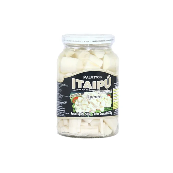 Palmito Premium Itaipu Aperitivo 500g/270g