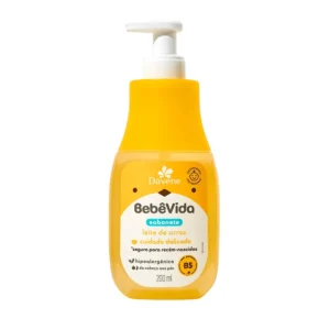 Sabonete Líquido Leite de Arroz Bebê Vida 200ML