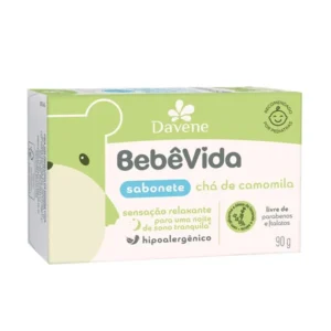 Sabonete Vegetal em Barra Chá de Camomila Bebê Vida 90g
