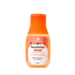 Shampoo Extrato de Aveia Bebê Vida 200ML