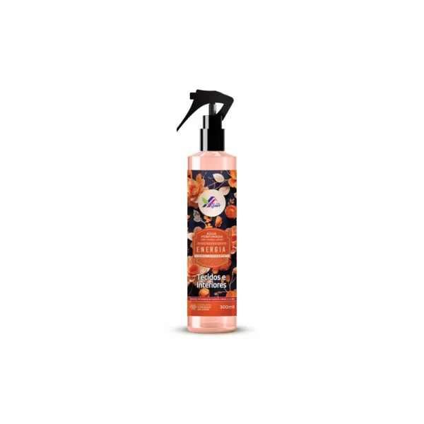 Água Perfumada Spray para Tecidos e Lençóis Energia Casa Kliner 300mL