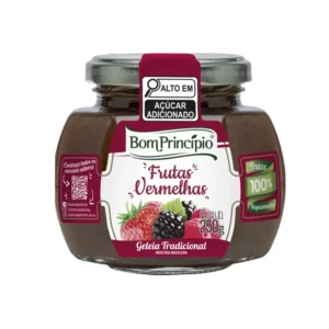 Geleia de Frutas Vermelhas Bom Princípio 250g