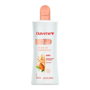 Hidratante Leite de Aveia Óleo de Amêndoas Davene 180ml