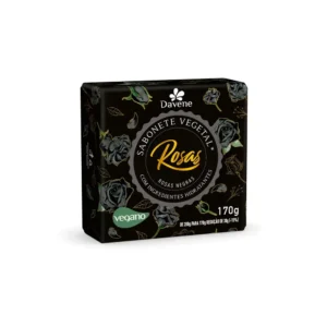 Sabonete Vegetal Rosas Negras 170g Davene