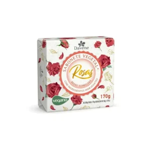 Sabonete Vegetal Rosas Vermelhas 170g Davene