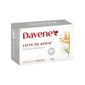 Sabonete Vegetal em Barra Leite de Aveia Hipoalergênico 90g Davene  